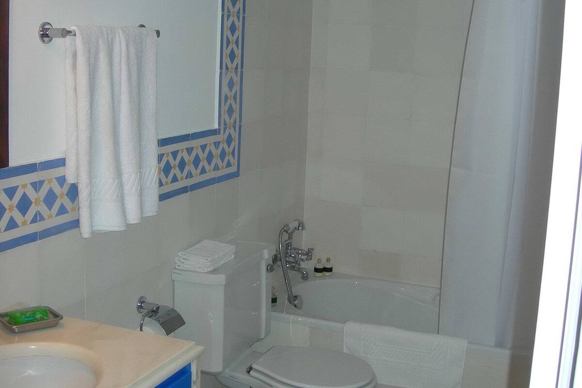 free toiletries, hair dryer, bathrobes, slippers