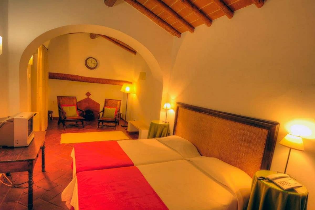 family room | premium bedding, desk, blackout curtains, iron/ironing board