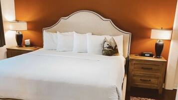 Premium bedding, down duvets, pillow-top beds, in-room safe
