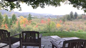 Uitzicht vanuit accommodatie