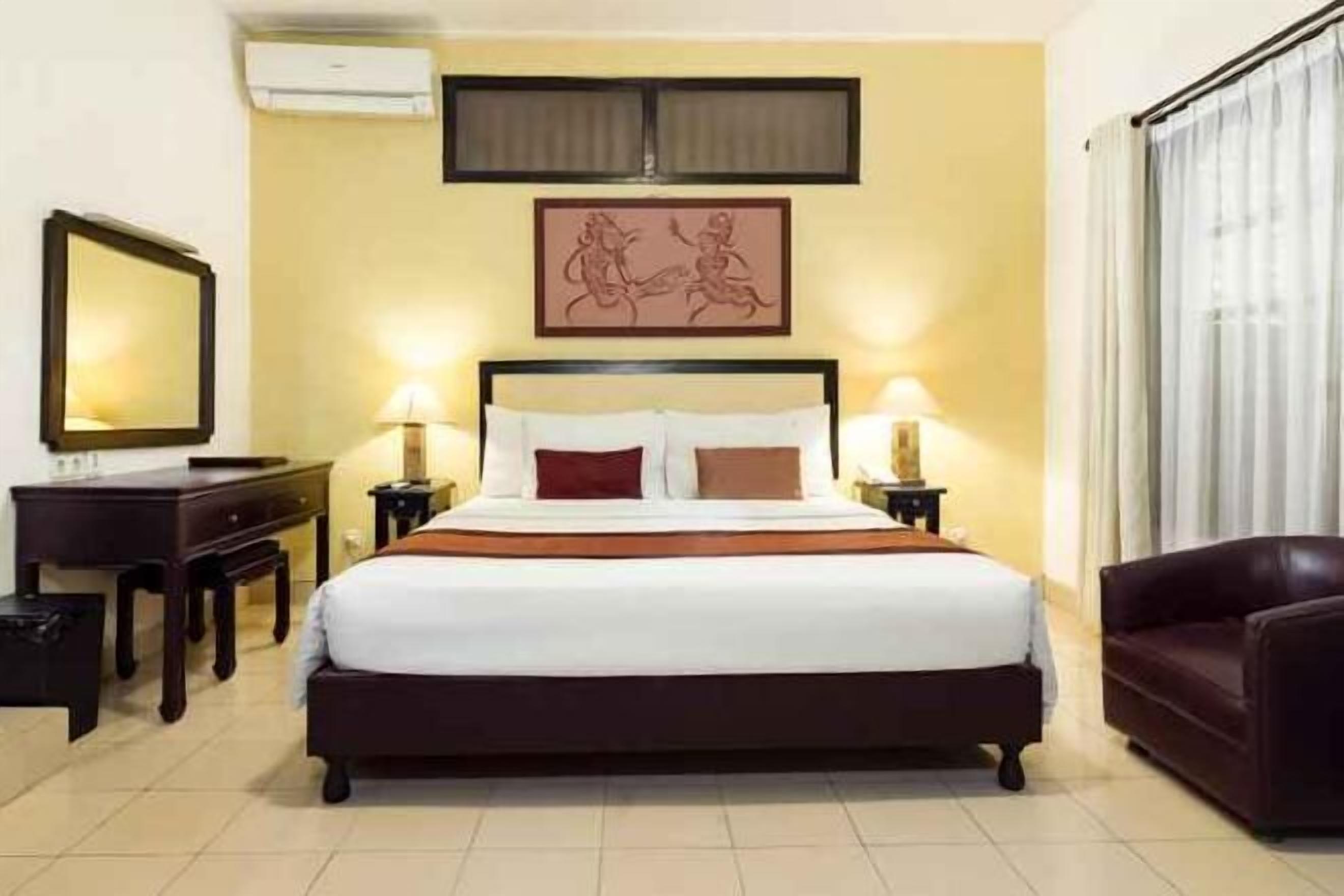 خزنة داخل الغرفة ومكتب وواي فاي مجانًا وملاءات أسرّة