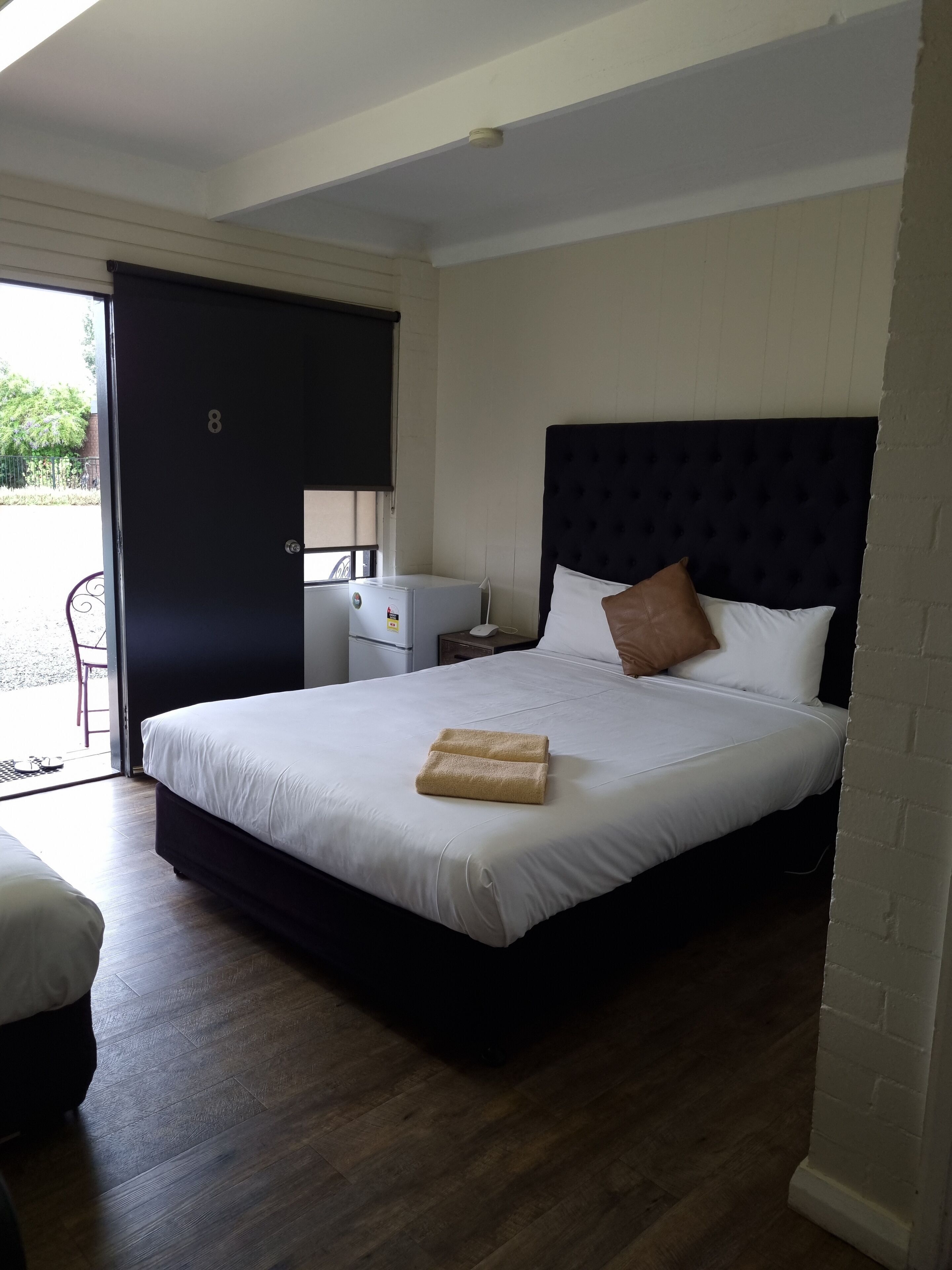 Blackout drapes, iron/ironing board, free WiFi, bed sheets