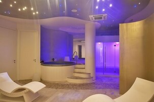 Body treatments, body scrubs, facials, manicures and pedicures, massages