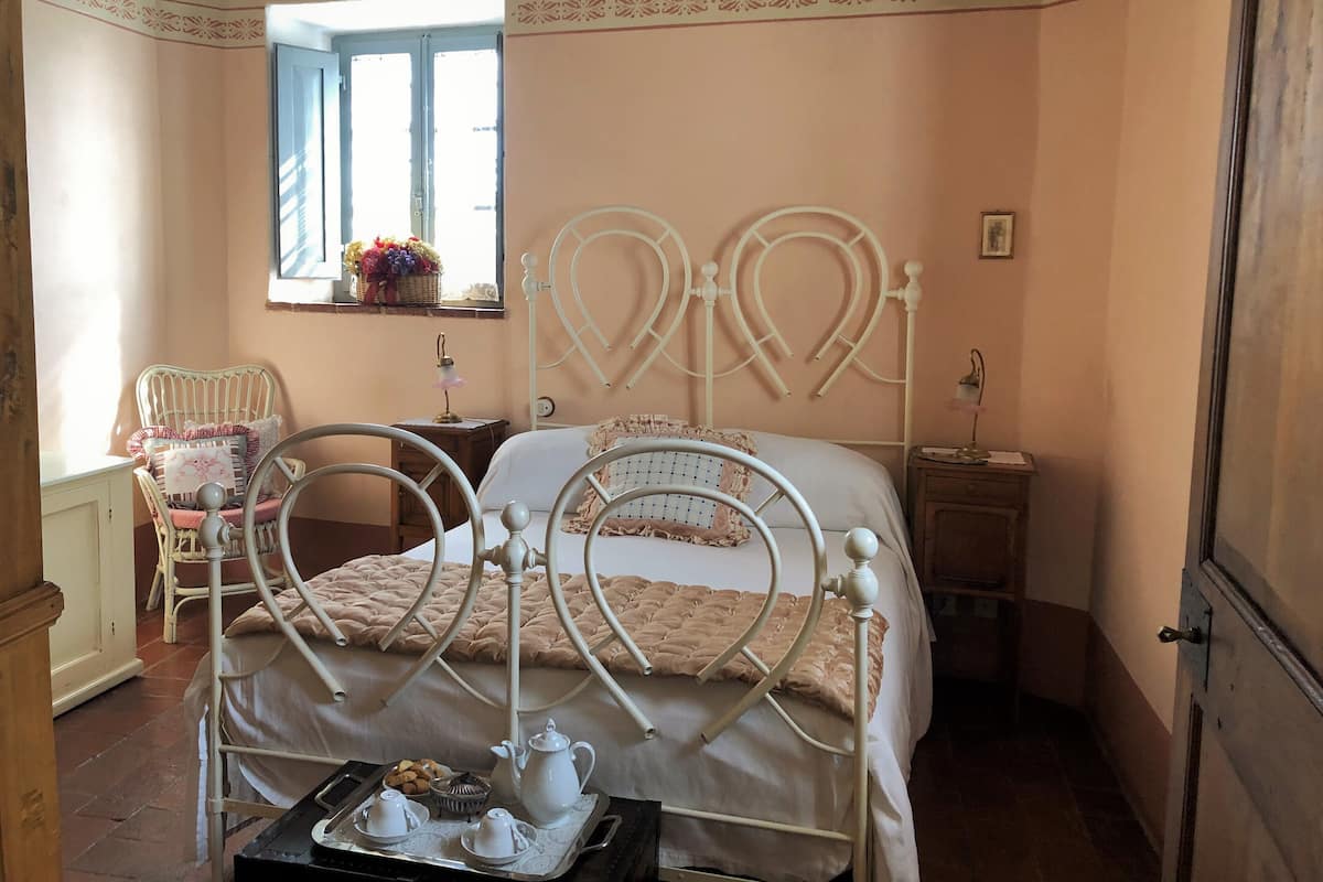 Romantic Double Room | 1 bedroom, Frette Italian sheets, premium bedding, down comforters