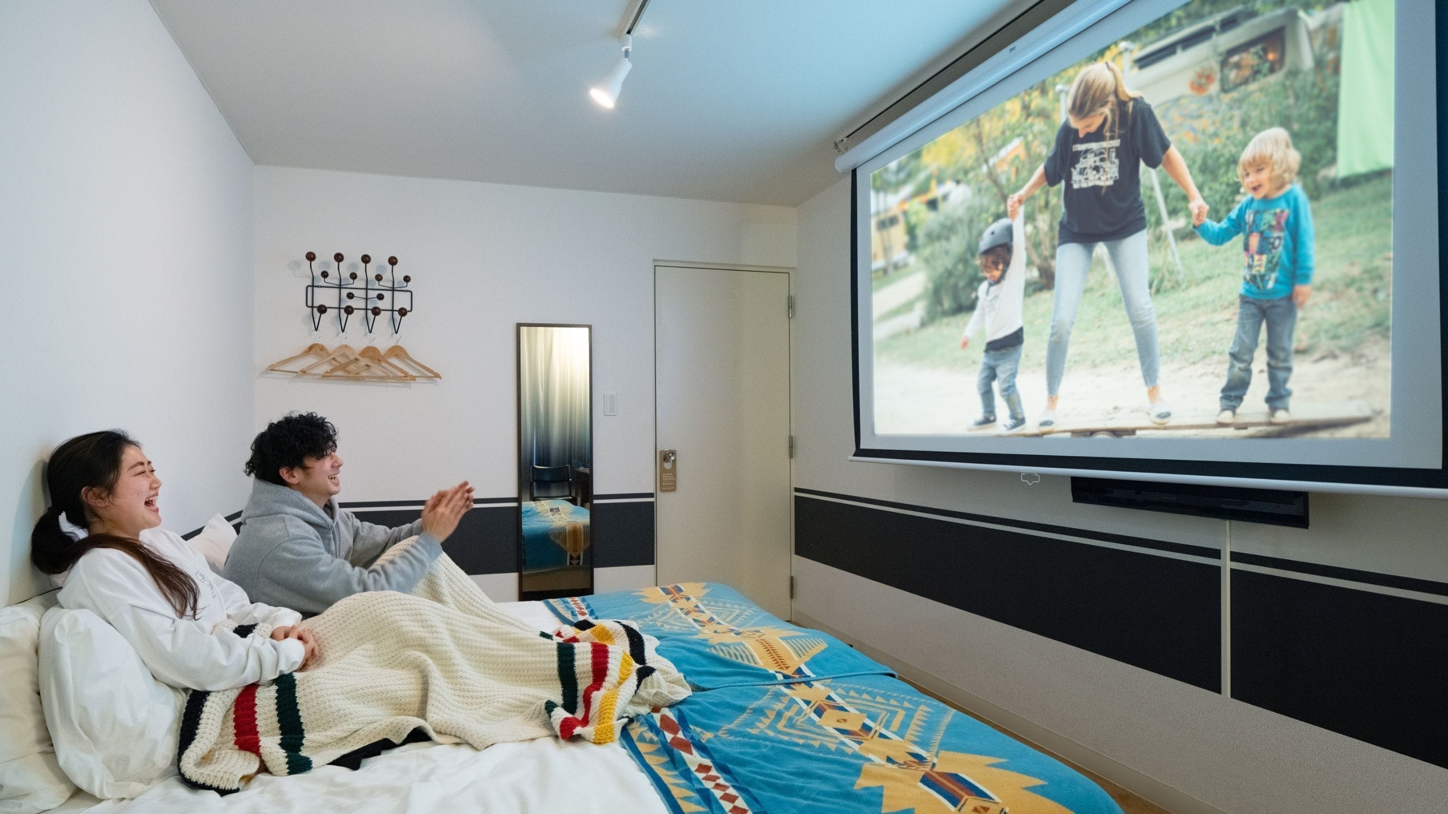 Individually decorated, individually furnished, desk, blackout curtains