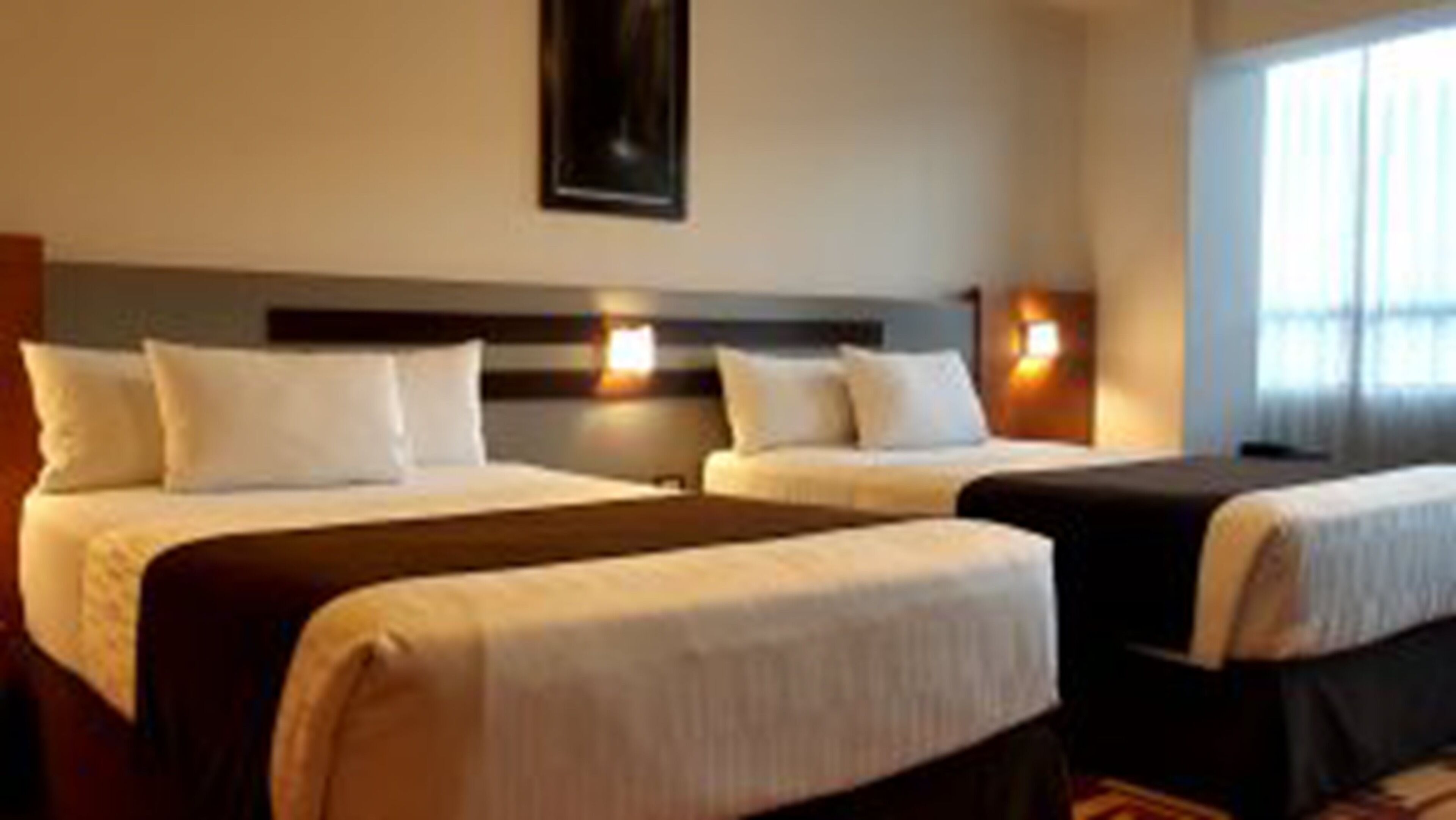 standard double room, city view | hypo-allergenic bedding, down duvets, minibar, in-room safe