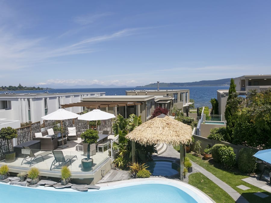 Luxury Studio, 1 King Bed, Lake View | View from room