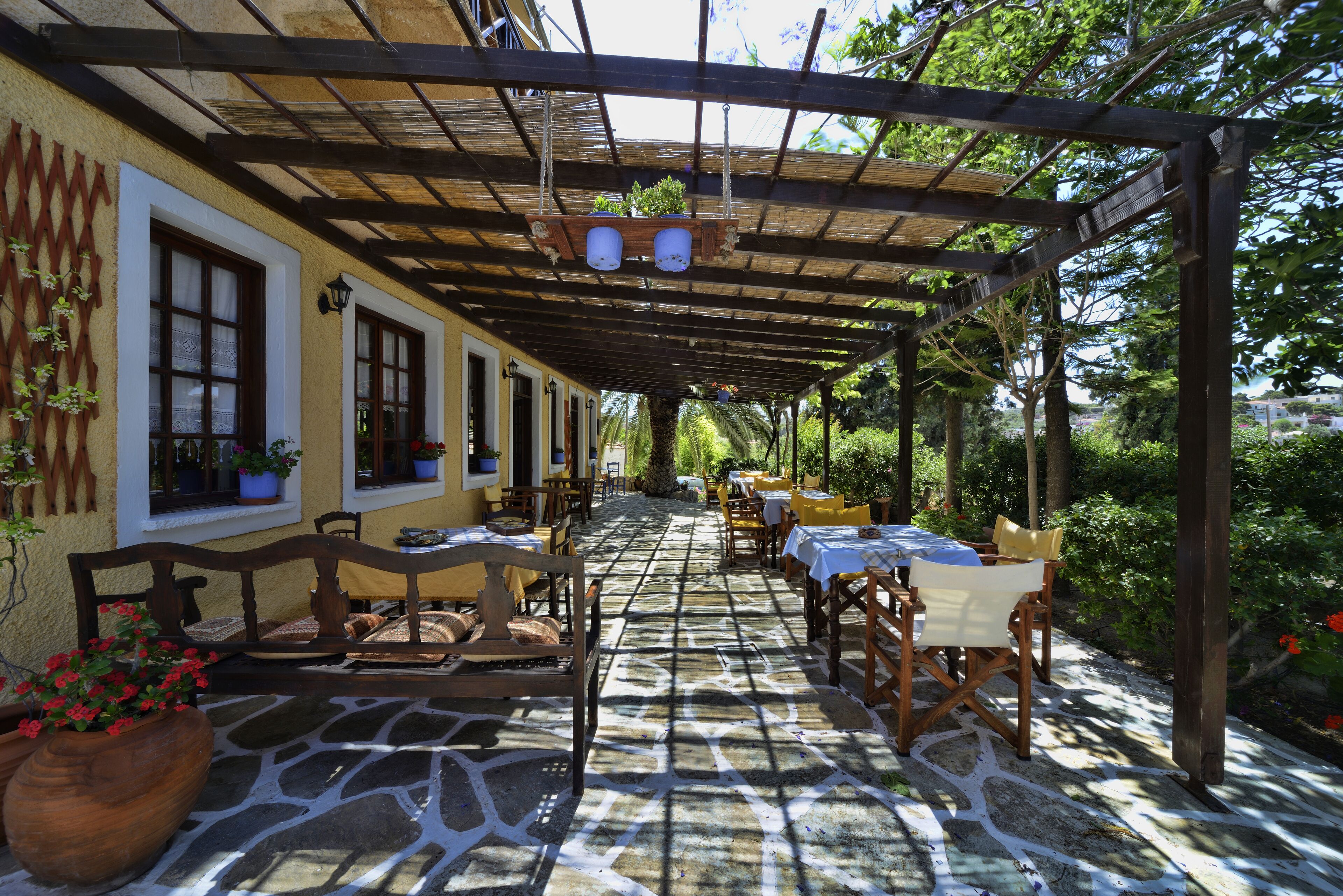 Fachada de la propiedad