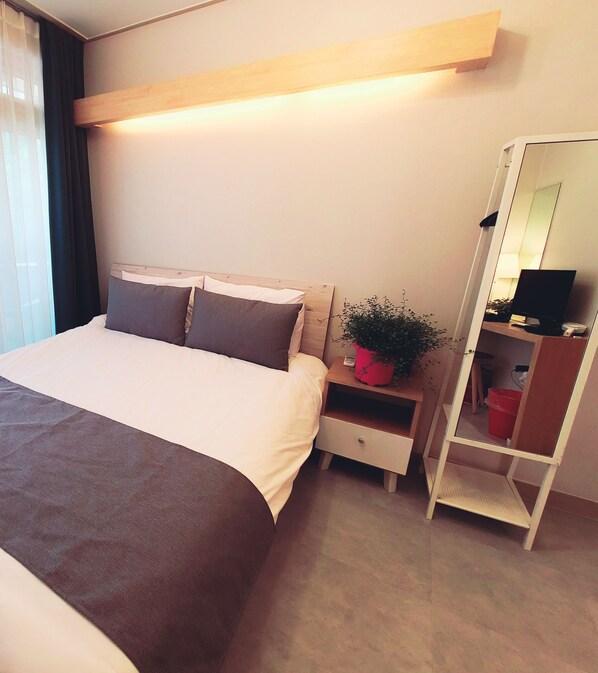 Habitación Deluxe doble | Escritorio y wifi gratis