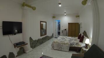 Deluxe tweepersoonskamer, uitzicht op oceaan | Luxe beddengoed, Select Comfort-bedden, een minibar