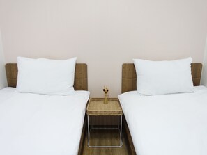 雙床房 | 遮光布/窗簾、免費無線上網、床單