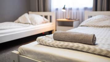 Tempat tidur bayi gratis, Wi-Fi gratis, dan seprai linen