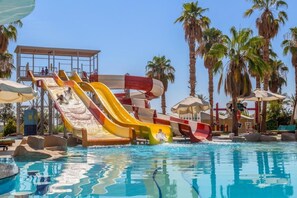 2 outdoor pools, pool umbrellas, sun loungers - Amphoras Aqua Adults Only (Sharm El Sheikh)