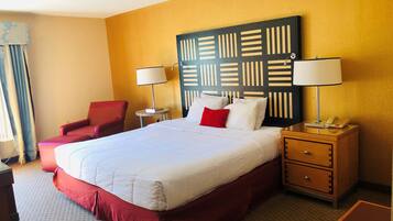 Habitació estàndard, 1 llit de matrimoni gran | Escriptori, cortines opaques i planxa i posts de planxar