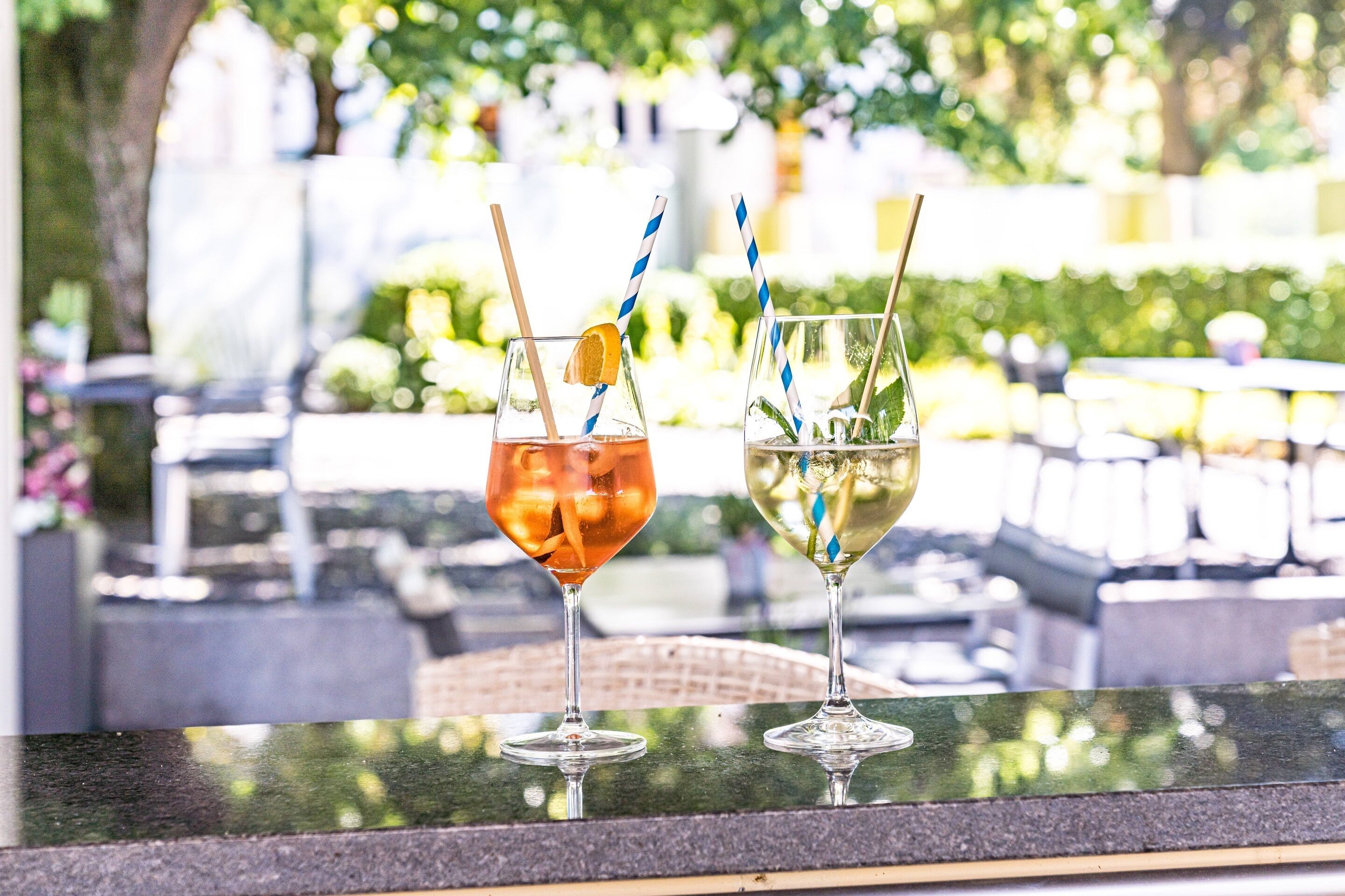 Breakfast, lunch, dinner served; international cuisine, garden views 