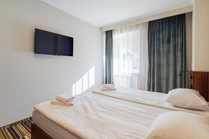 Basic Double Room (No AC) | Desk, blackout drapes, iron/ironing board, free WiFi