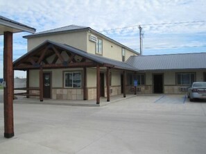 Façade de l’hébergement