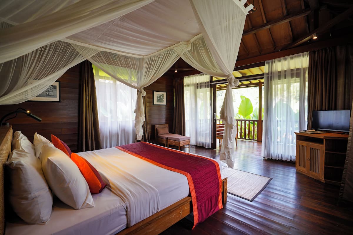 Huvila, 1 makuuhuone (Valley) | Minibaari, tallelokero huoneessa, työpöytä, ilmainen Wi-Fi