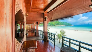 Thai House Villa Beachfront | 1 bedroom, minibar, in-room safe, desk