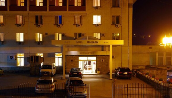 Front of property - evening/night