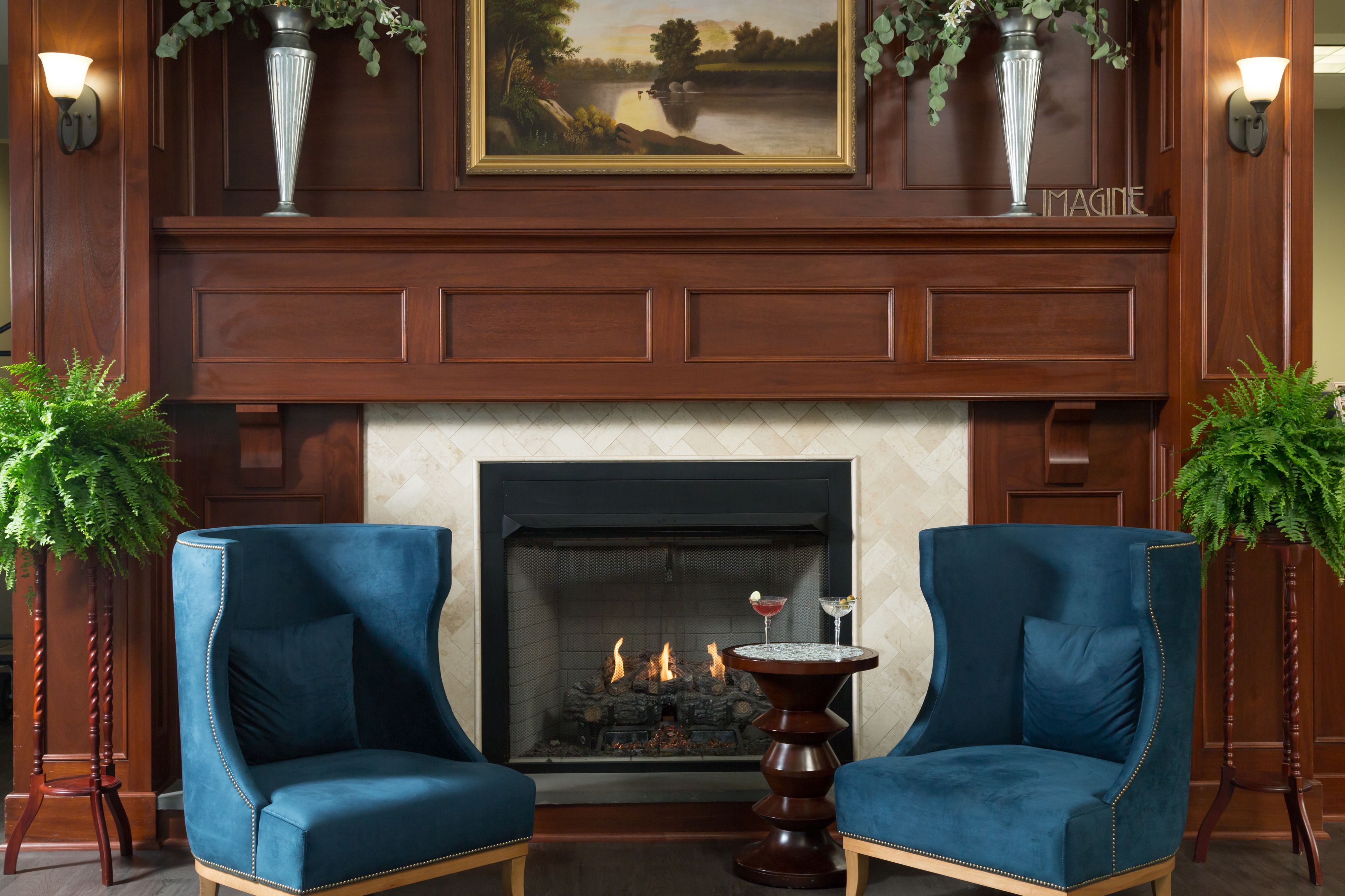 Coin salon dans le hall