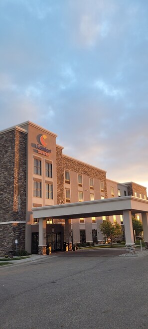 Façade de l’hébergement