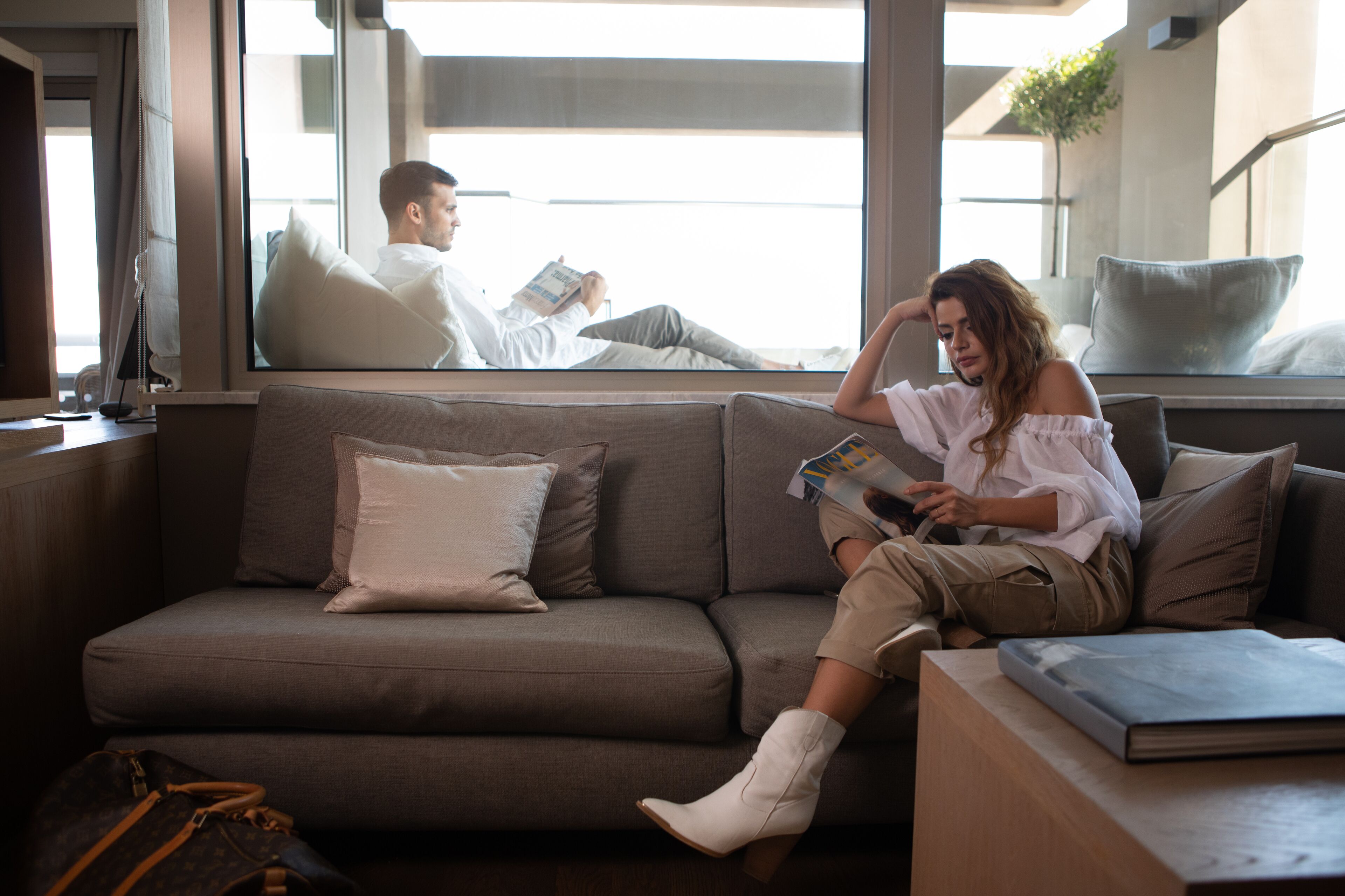 executive suite, jetted tub, bay view | egyptian cotton sheets, premium bedding, pillow-top beds, minibar