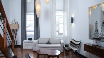 Couette en duvet d'oie, coffres-forts dans les chambres