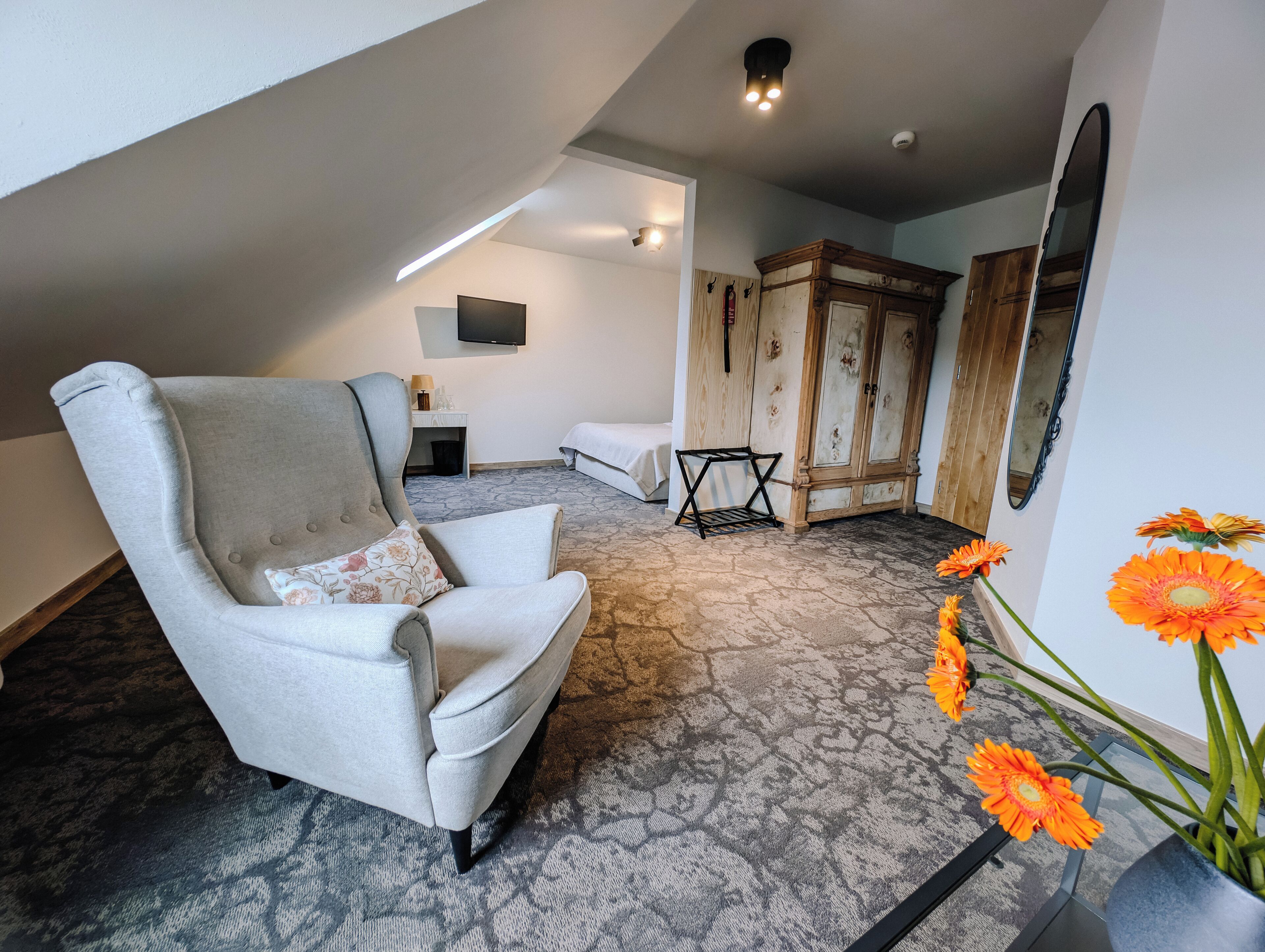 superior double room | in-room safe, desk, free cots/infant beds, rollaway beds