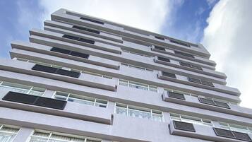 Fassade der Unterkunft