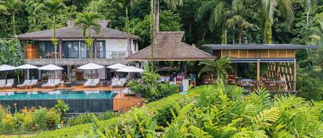 Voorkant van accommodatie