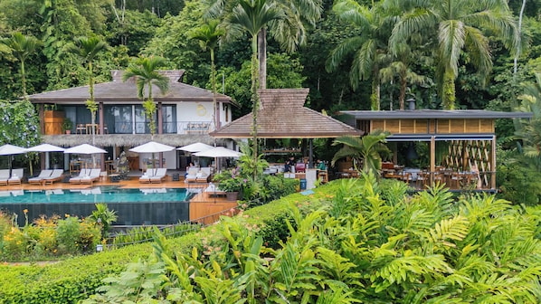 Majoituspaikan julkisivu