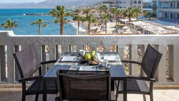 Family Apartment, 1 Bedroom, Sea View | Terrace/patio