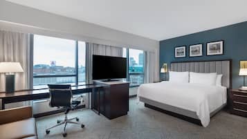 1 Schlafzimmer, hochwertige Bettwaren, Pillowtop-Betten, Schreibtisch