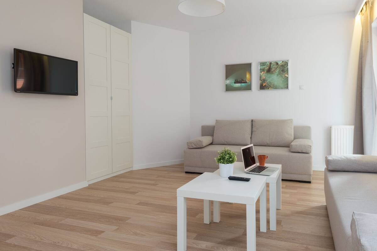 Deluxe Apartment, Balcony, River View (without parking - 100A) | Desk, iron/ironing board, rollaway beds (surcharge), WiFi (free)