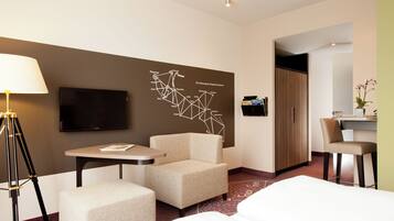 1 Schlafzimmer, Allergikerbettwaren, Minibar, Zimmersafe