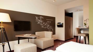 1 Schlafzimmer, Allergikerbettwaren, Minibar, Zimmersafe