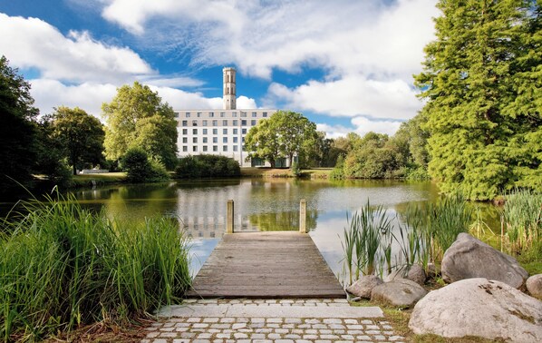 Voorkant van accommodatie