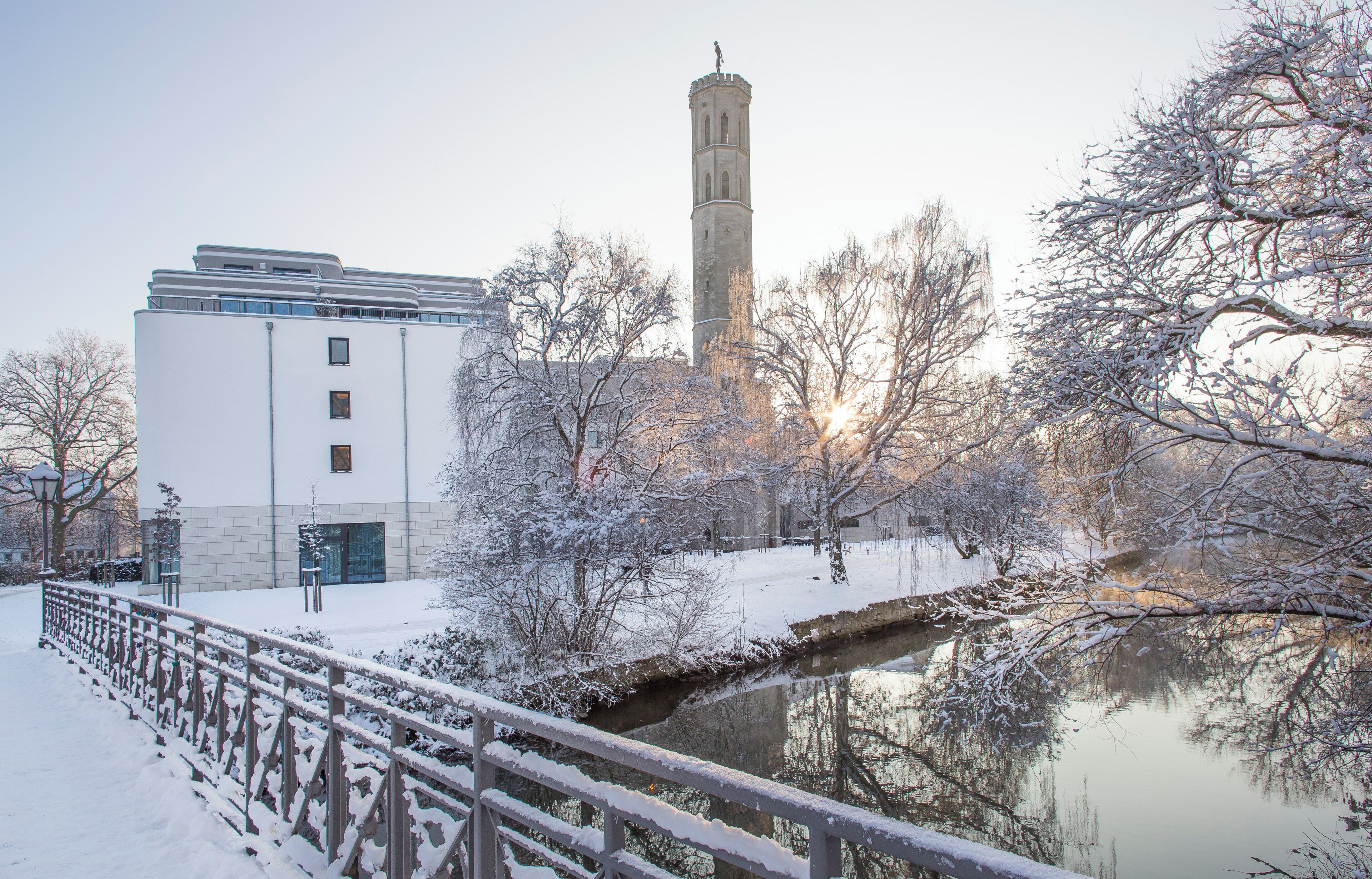 front of property – evening/night