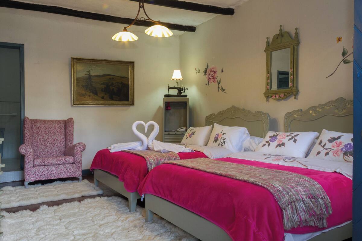 10 habitaciones y sábanas de algodón egipcio
