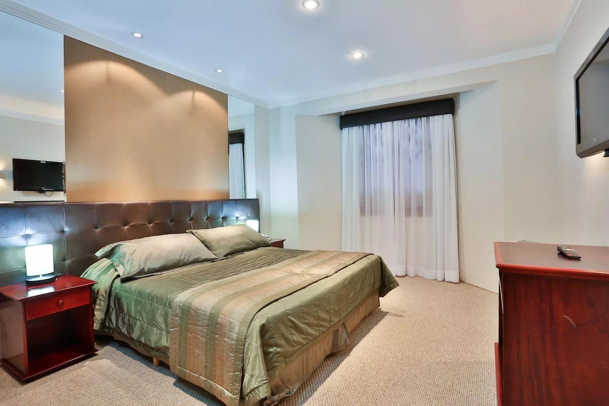 In-room safe, blackout drapes, WiFi (free), bed sheets