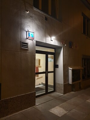 Entrée de l’hébergement