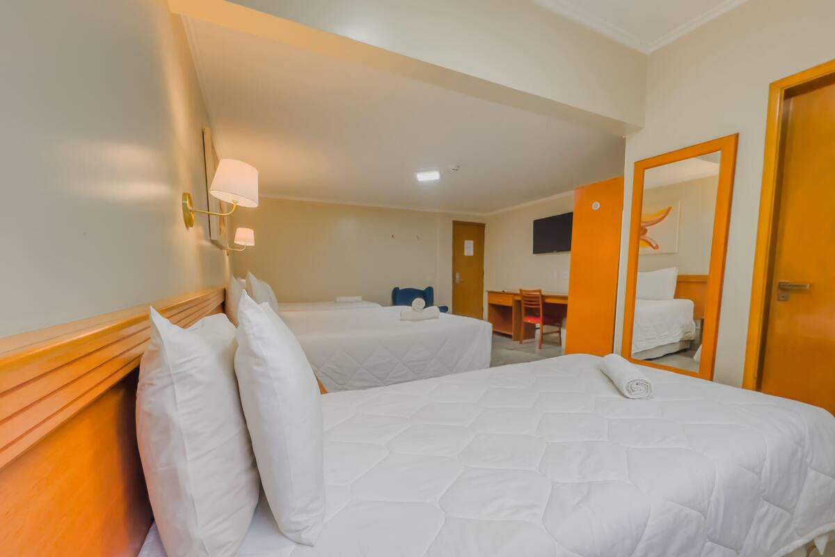 1 bedroom, blackout curtains, bed sheets