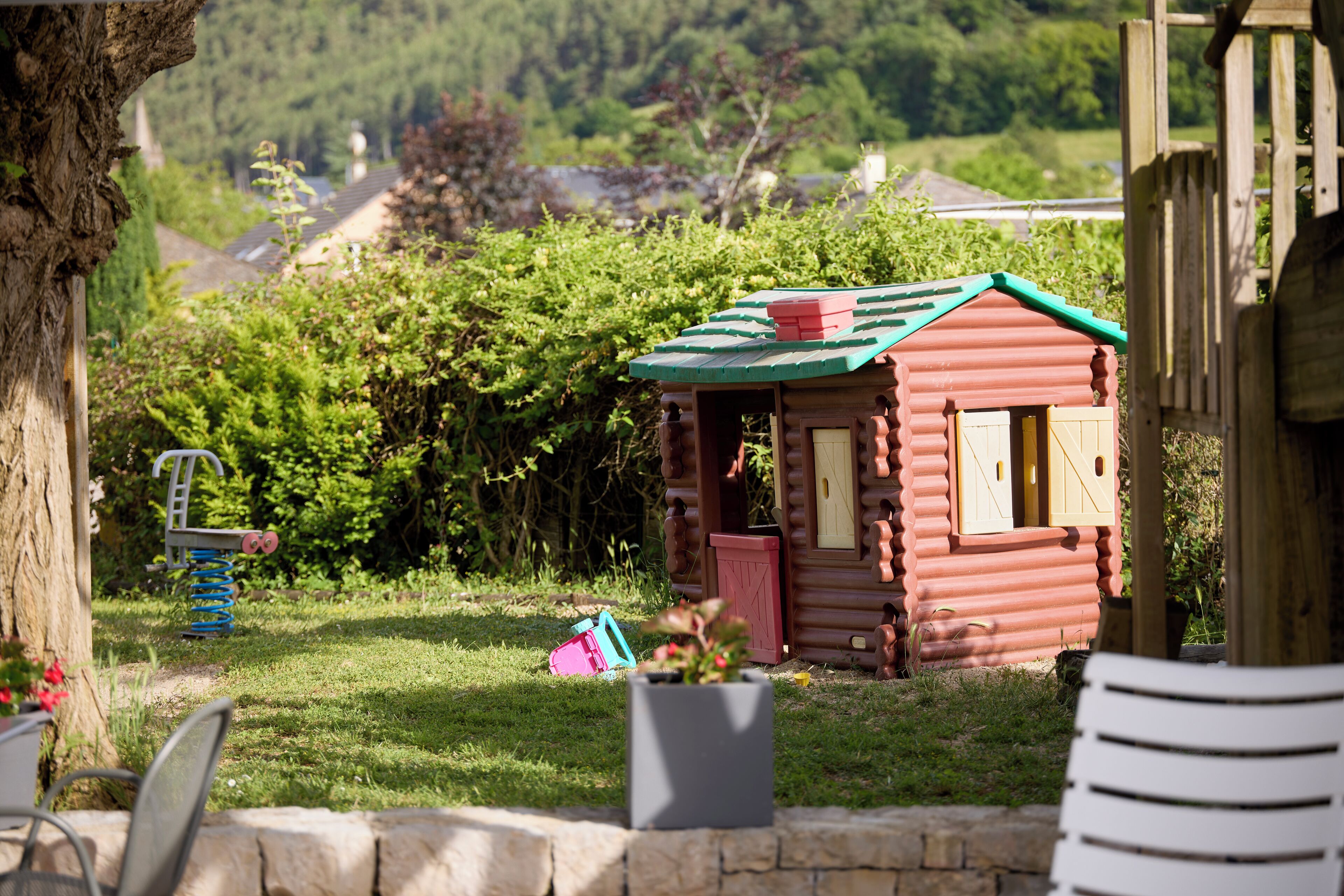 Área de juegos infantiles al aire libre