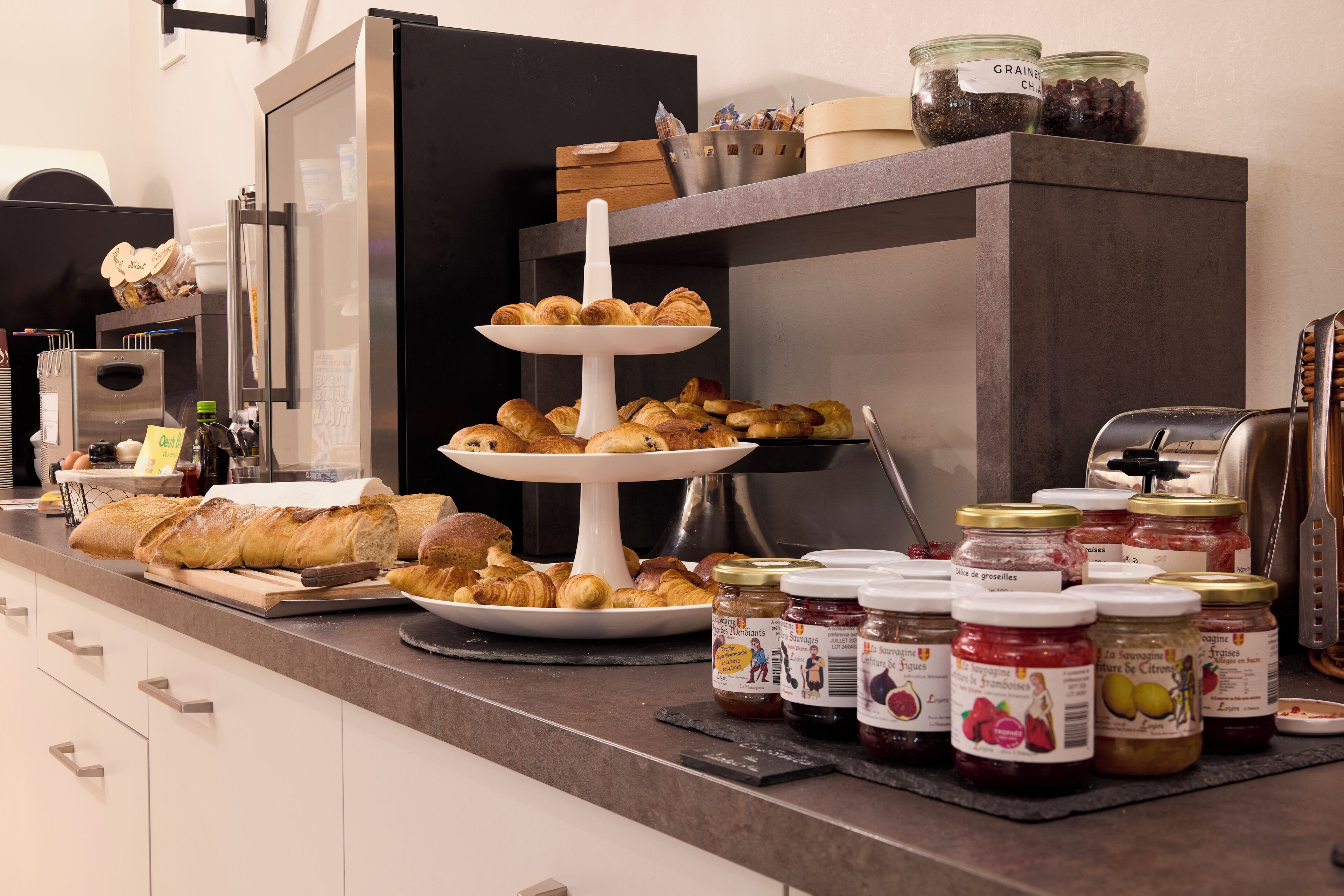 daily buffet breakfast (eur 12 per person)