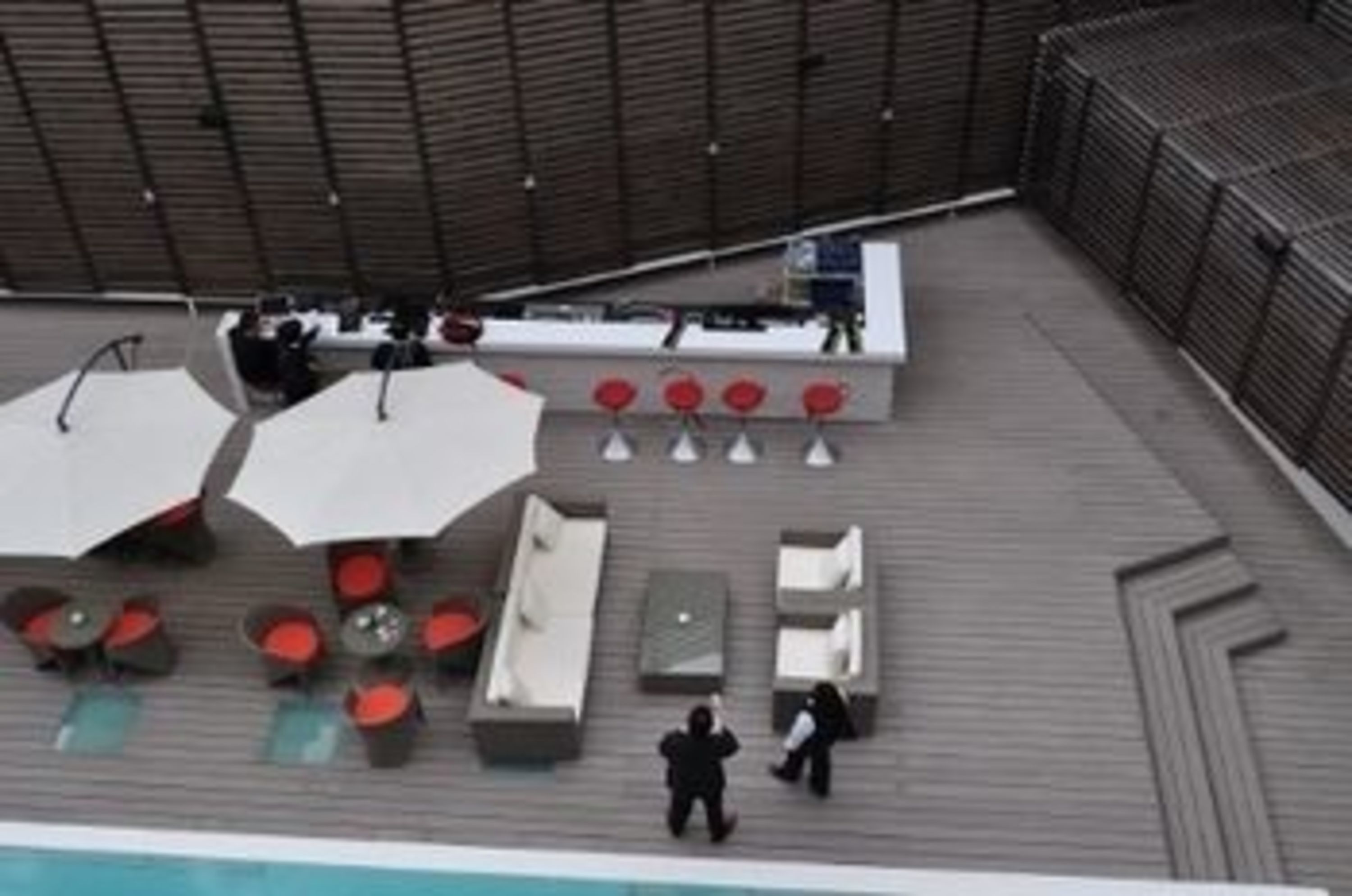 Vue depuis l’hébergement