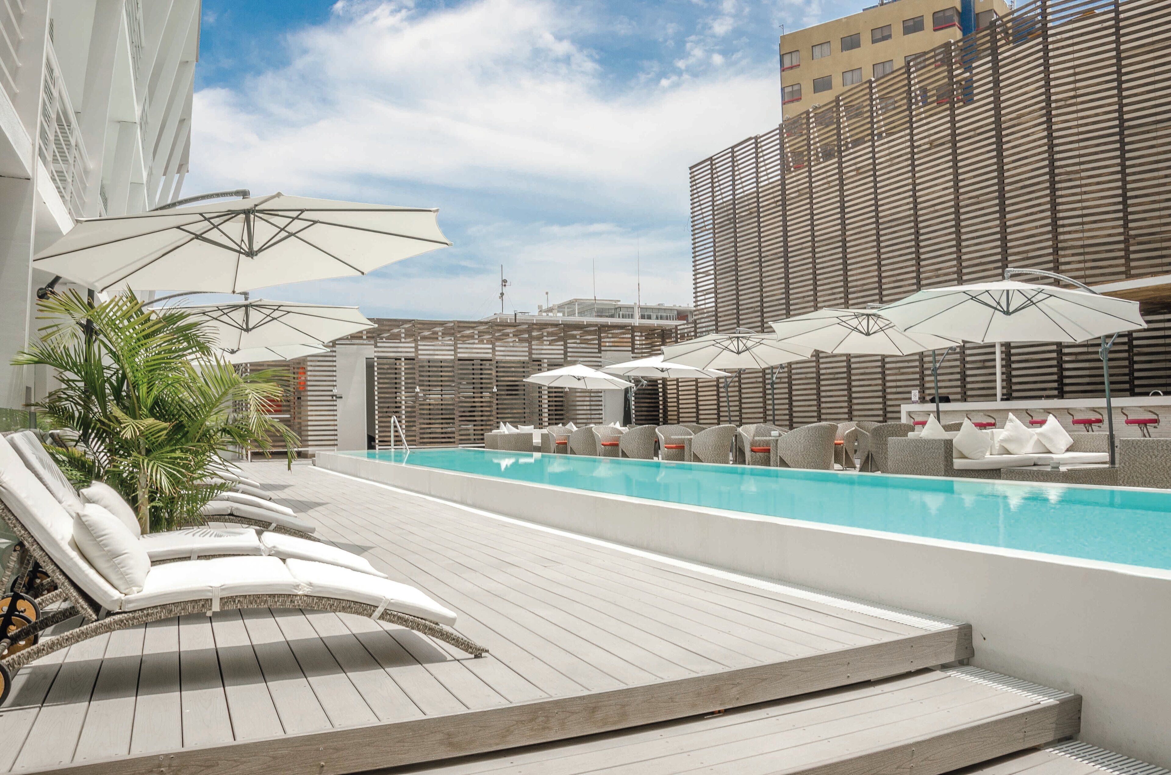 Seasonal outdoor pool