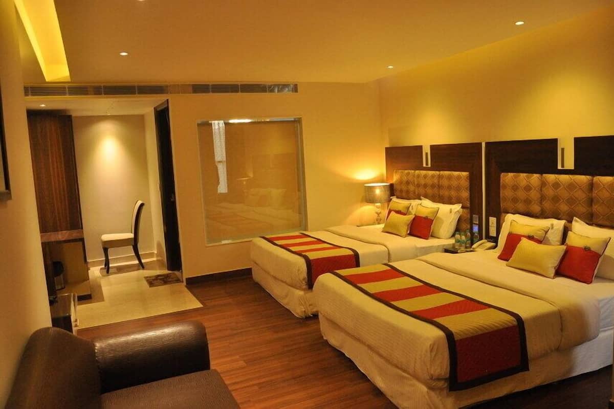 Family Room | Frette Italian sheets, premium bedding, minibar, in-room safe