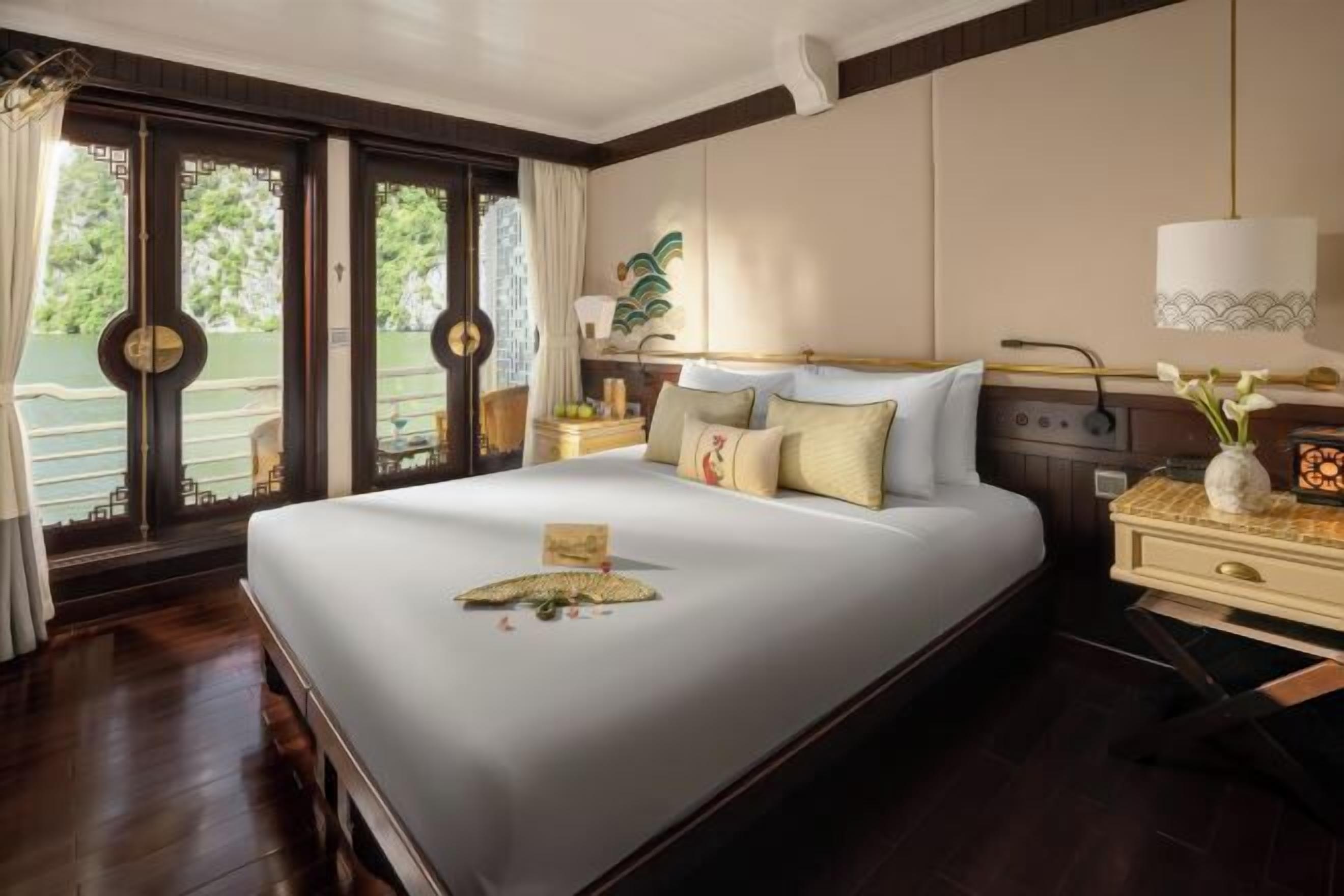 Een kluis op de kamer, geluiddichte muren, beddengoed