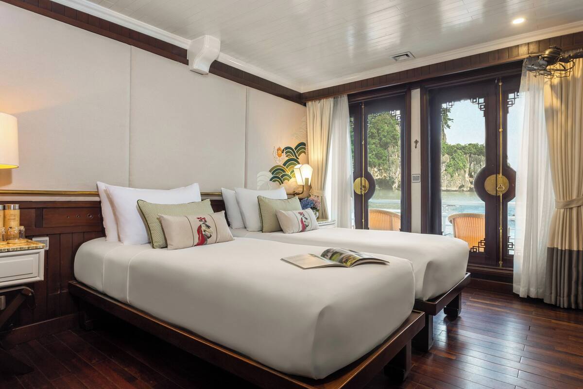 Phòng Deluxe, ban công | Két bảo mật tại phòng, phòng cách âm, bộ trải giường 